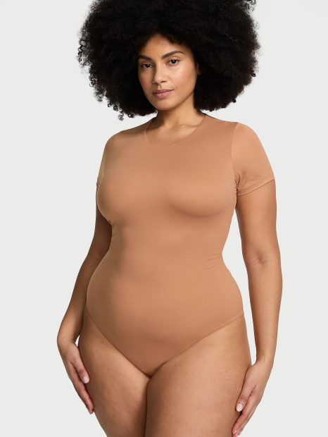Женское боди Victoria's Secret с технологией FeatherSoft 1161914106 (Коричневый XXL)