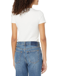 Женское боди GAP с коротким рукавом 1159838405 (Белый XXL)