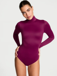Женское боди Victoria's Secret FeatherSoft длинный рукав 1159841499 (Фиолетовый S)
