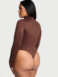 Женское боди Victoria's Secret FeatherSoft длинный рукав 1159842191 (Коричневый XXL)
