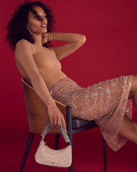 Жіноче боді Victoria's Secret FeatherSoft довгий рукав 1159838924 (Коричневий L)