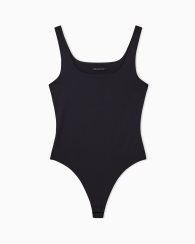 Женское гладкое боди Armani Exchange 1159846990 (Черный M)