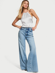 Атласный боди Victoria's Secret 1159857849 (Серый L)