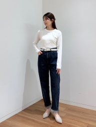Жіноче боді AIRism UNIQLO з довгим рукавом 1160010298 (Молочний XL)