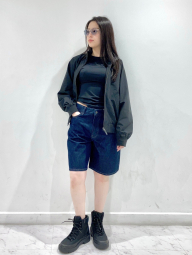 Жіноче боді AIRism UNIQLO з довгим рукавом 1160022905 (Чорний S)