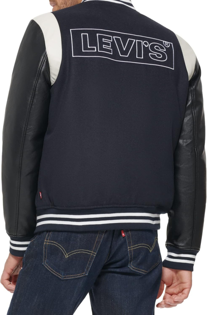 Чоловіча куртка-бомбер Levi's 1159846348 (Синій XXL)
