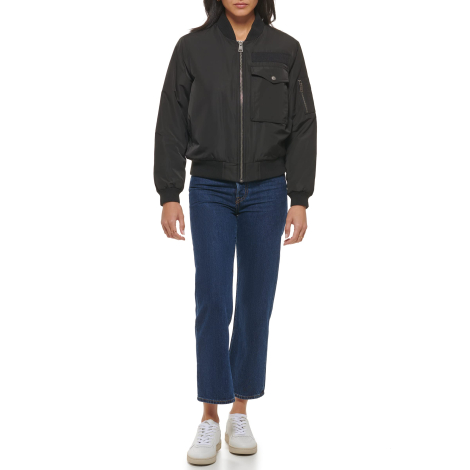 Жіночий бомбер Levi's 1159848338 (Чорний XS)