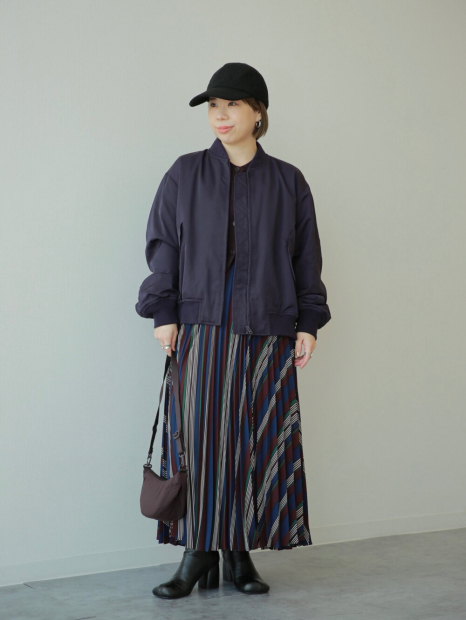 Бомбер UNIQLO на блискавці 1159856956 (Фіолетовий XL)