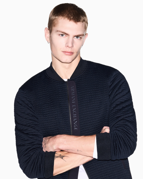 Чоловічий бомбард Armani Exchange 1159859271 (Синій L)