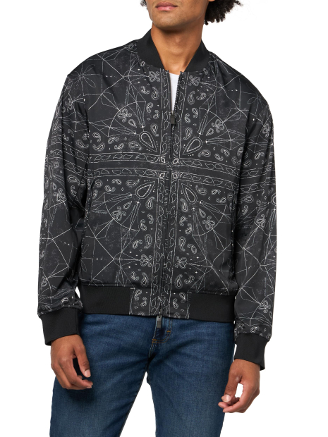 Мужской бомбер Armani Exchange 1159859385 (Черный M)