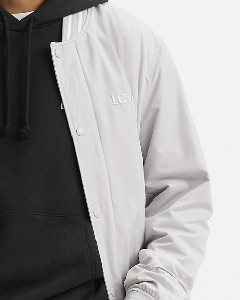 Мужская куртка-бомбер Levi's 1159859932 (Серый M)