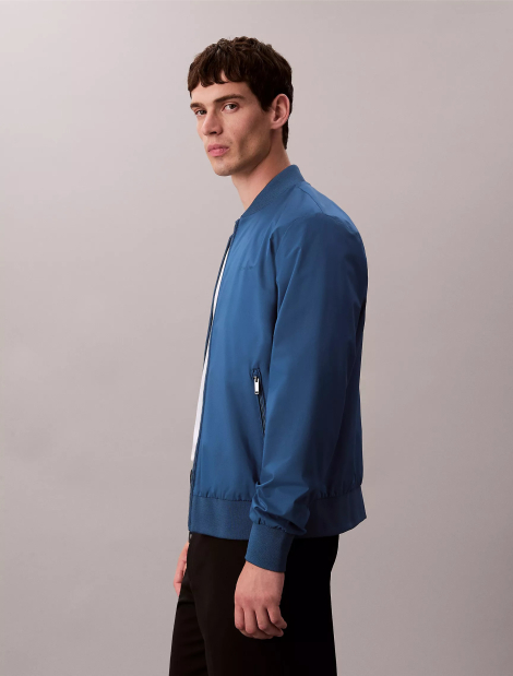 Чоловічий бомбер Calvin Klein 1159865316 (Синій XXL)