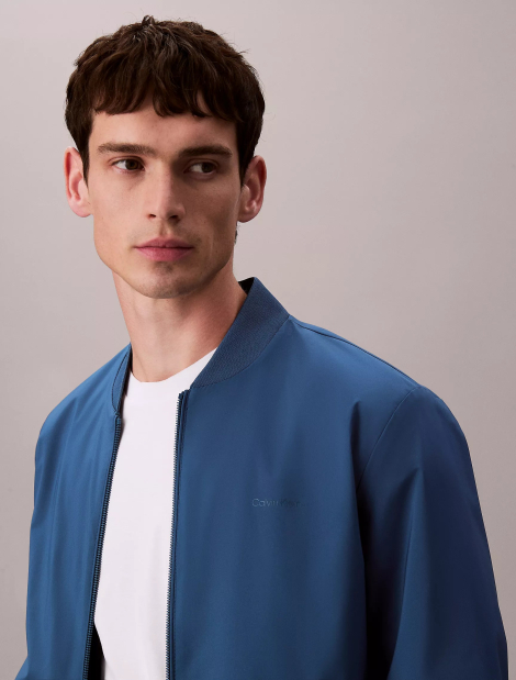 Чоловічий бомбер Calvin Klein 1159865316 (Синій XXL)