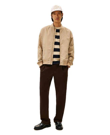 Мужская водостойкая куртка-бомбер Tommy Hilfiger 1162652089 (Бежевый L)