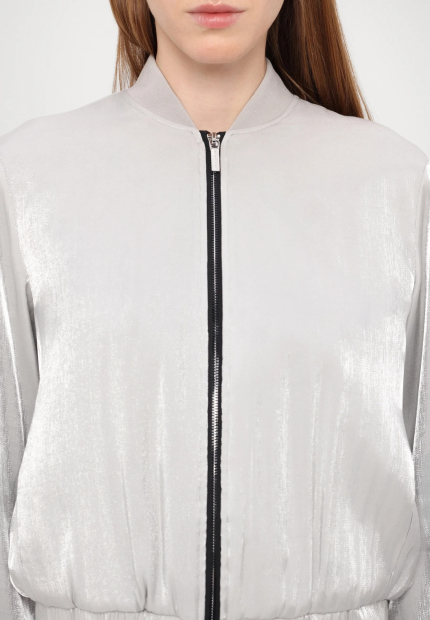 Женский бомбер Armani Exchange с блеском 1162830753 (Серый XL)