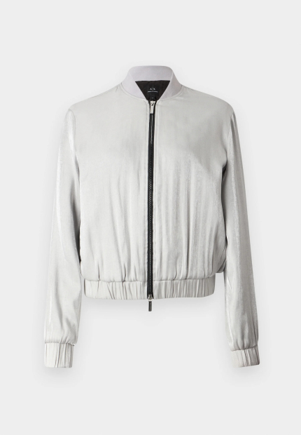 Женский бомбер Armani Exchange с блеском 1162830753 (Серый XL)