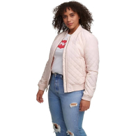 Женская стеганая куртка-бомбер Levi's 1159839181 (Розовый 1X)