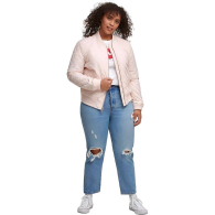 Женская стеганая куртка-бомбер Levi's 1159839181 (Розовый 1X)