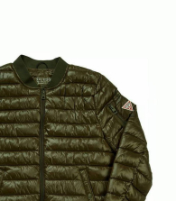 Чоловічий бомбер GUESS на блискавці 1159841018 (Зелений M)