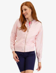 Женская ветровка-бомбер U.S. Polo Assn 1159844763 (Розовый XS)