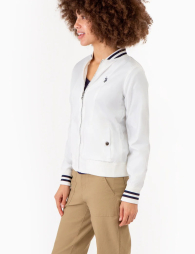 Женская ветровка-бомбер U.S. Polo Assn 1159845062 (Белый XS)