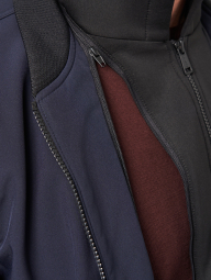 Стильний бомбер GUESS із капюшоном 1159845452 (Синій M)