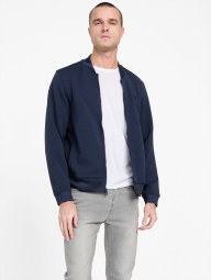 Мужская легкая куртка GUESS бомбер на молнии 1159846288 (Синий M)