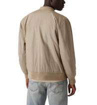 Чоловіча бомбер-куртка Guess з кишенями 1159847744 (Бежевий L)