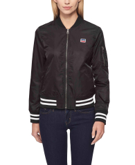 Жіночий бомбер Levi's на блискавці 1159847753 (Чорний XL)