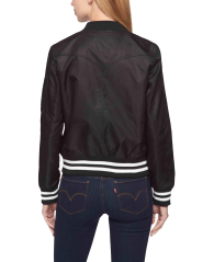 Жіночий бомбер Levi's на блискавці 1159847753 (Чорний XL)
