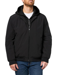 Мужской бомбер GUESS с капюшоном 1159850129 (Черный XXL)