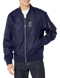 Мужской бомбер GUESS 1159850278 (Синий XL)