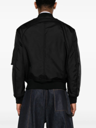 Чоловічий бомбер Alexander McQueen 1159856940 (Чорний 50)