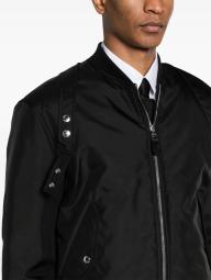 Мужской бомбер Alexander McQueen 1159856940 (Черный 50)