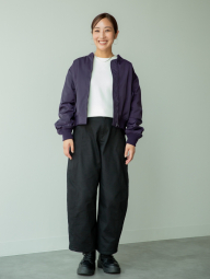 Бомбер UNIQLO на блискавці 1159856956 (Фіолетовий XL)