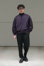 Бомбер UNIQLO на блискавці 1159856956 (Фіолетовий XL)