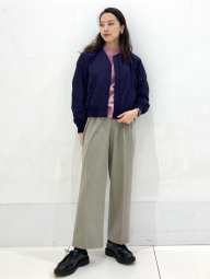 Бомбер UNIQLO на блискавці 1159856956 (Фіолетовий XL)