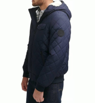 Мужской бомбер Levi's куртка с подкладкой из шерпы 1159864290 (Синий L)