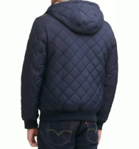Мужской бомбер Levi's куртка с подкладкой из шерпы 1159864290 (Синий L)