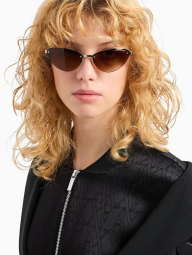 Женский легкий бомбер Armani Exchange с логотипом 1162830182 (Черный XS)