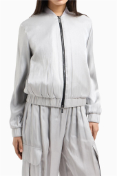 Женский бомбер Armani Exchange с блеском 1162830753 (Серый XL)