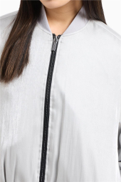 Женский бомбер Armani Exchange с блеском 1162830753 (Серый XL)