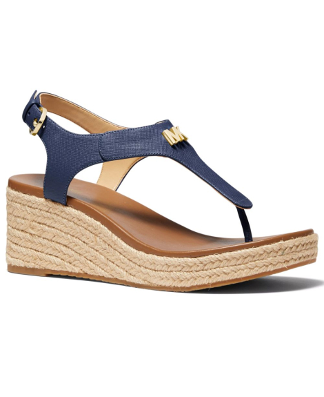 Женские босоножки Laney Michael Kors на танкетке 39 (8,5 US) 25,5 см Синий 1159842062