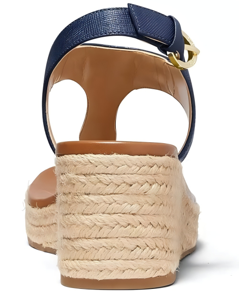 Женские босоножки Laney Michael Kors на танкетке 39 (8,5 US) 25,5 см Синий 1159842062