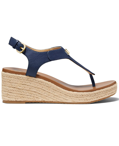 Женские босоножки Laney Michael Kors на танкетке 39 (8,5 US) 25,5 см Синий 1159842062
