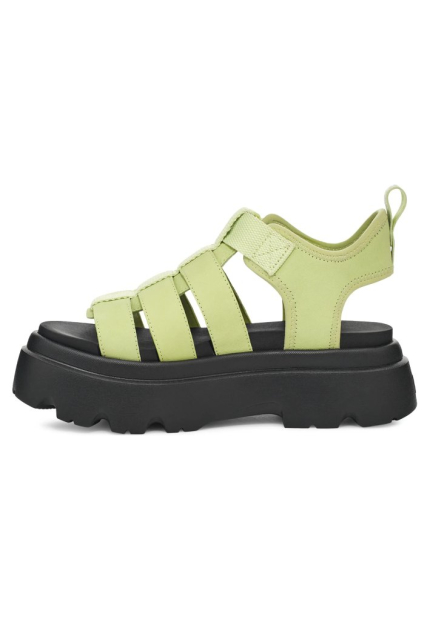 Женские босоножки Cora UGG на платформе 39 (8 US) 25 см Зеленый 1159842160