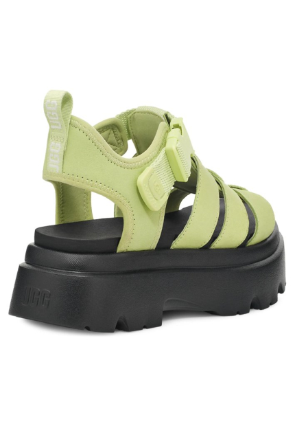 Женские босоножки Cora UGG на платформе 39 (8 US) 25 см Зеленый 1159842160