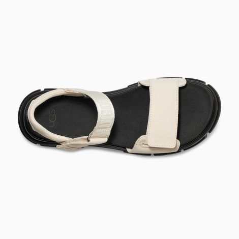 Женские замшевые босоножки Ashton UGG на платформе 40 (9 US) 26 см Черный 1159844784