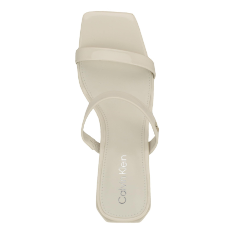 Жіночі босоніжки Calvin Klein на підборах 39,5 (9 US) 26 см Молочний 1159848316