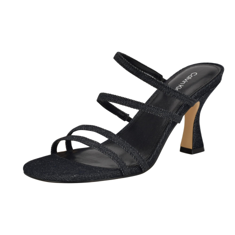 Женские босоножки Jayla Calvin Klein на каблуке 37,5 (7 US) 24 см Синий 1159849082